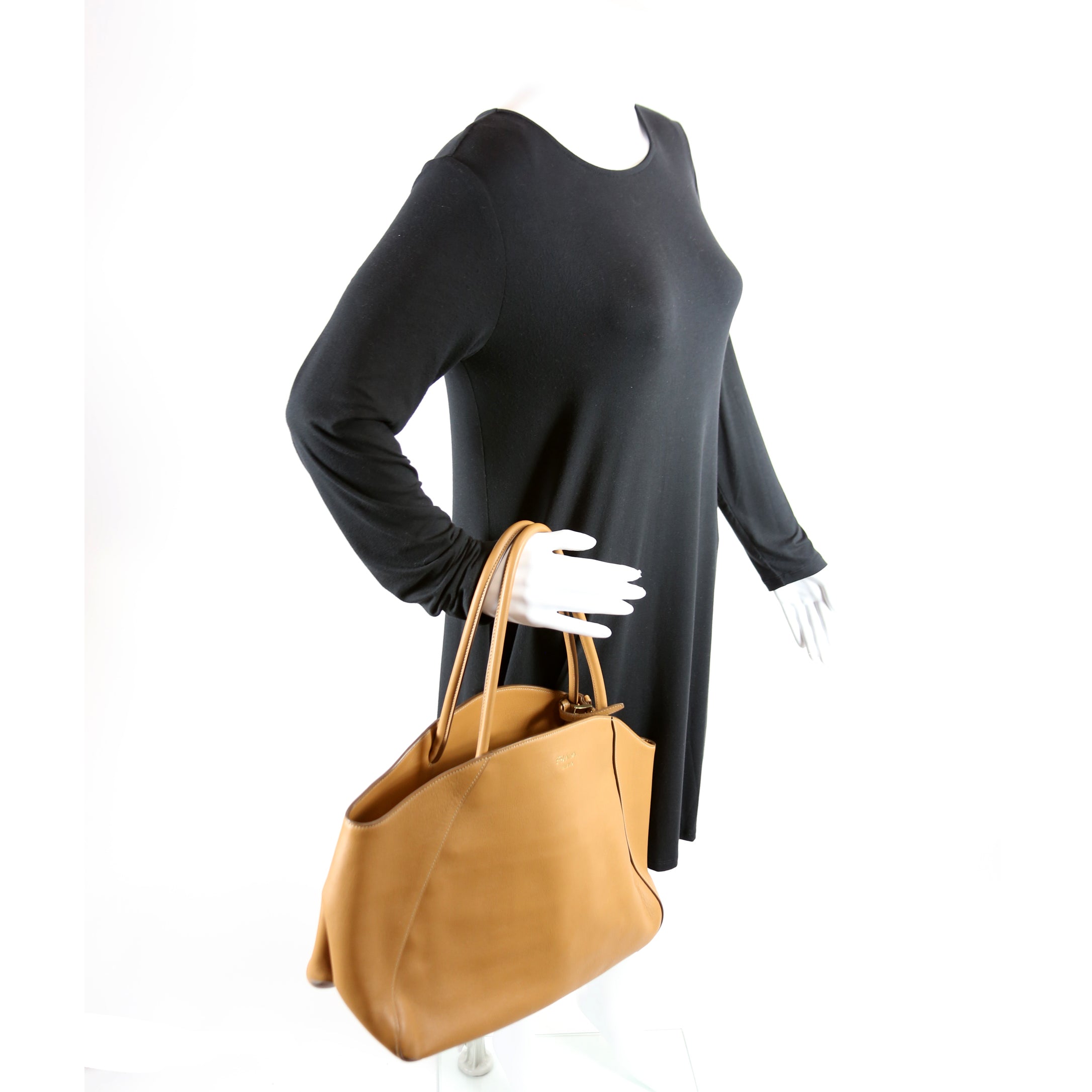 Leather Tote Bag Large