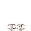 CC Studded Clip On Earrings