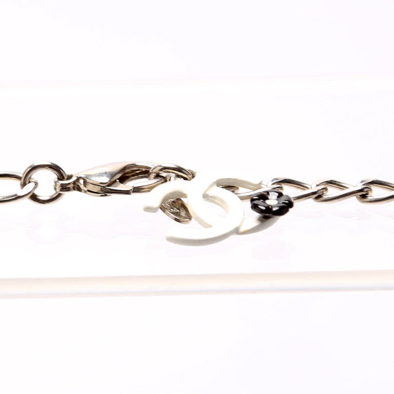 Camellia Flower Resin Necklace