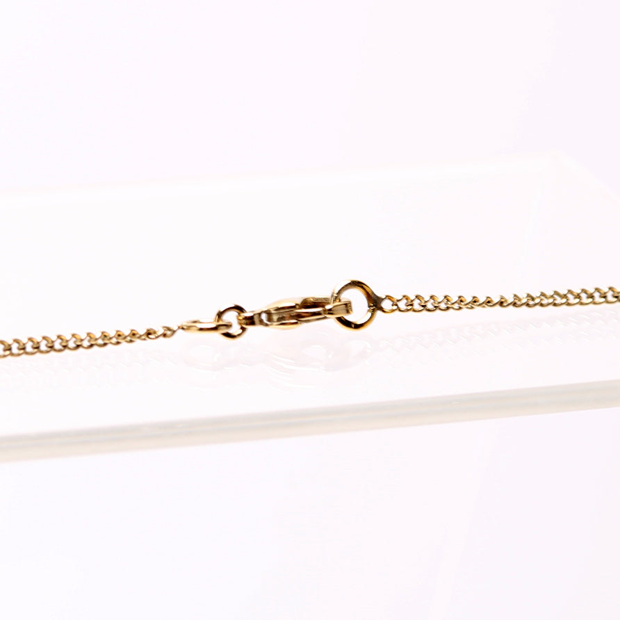 Crystal CC Bow Necklace