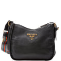 Vitello Daino Hobo Black