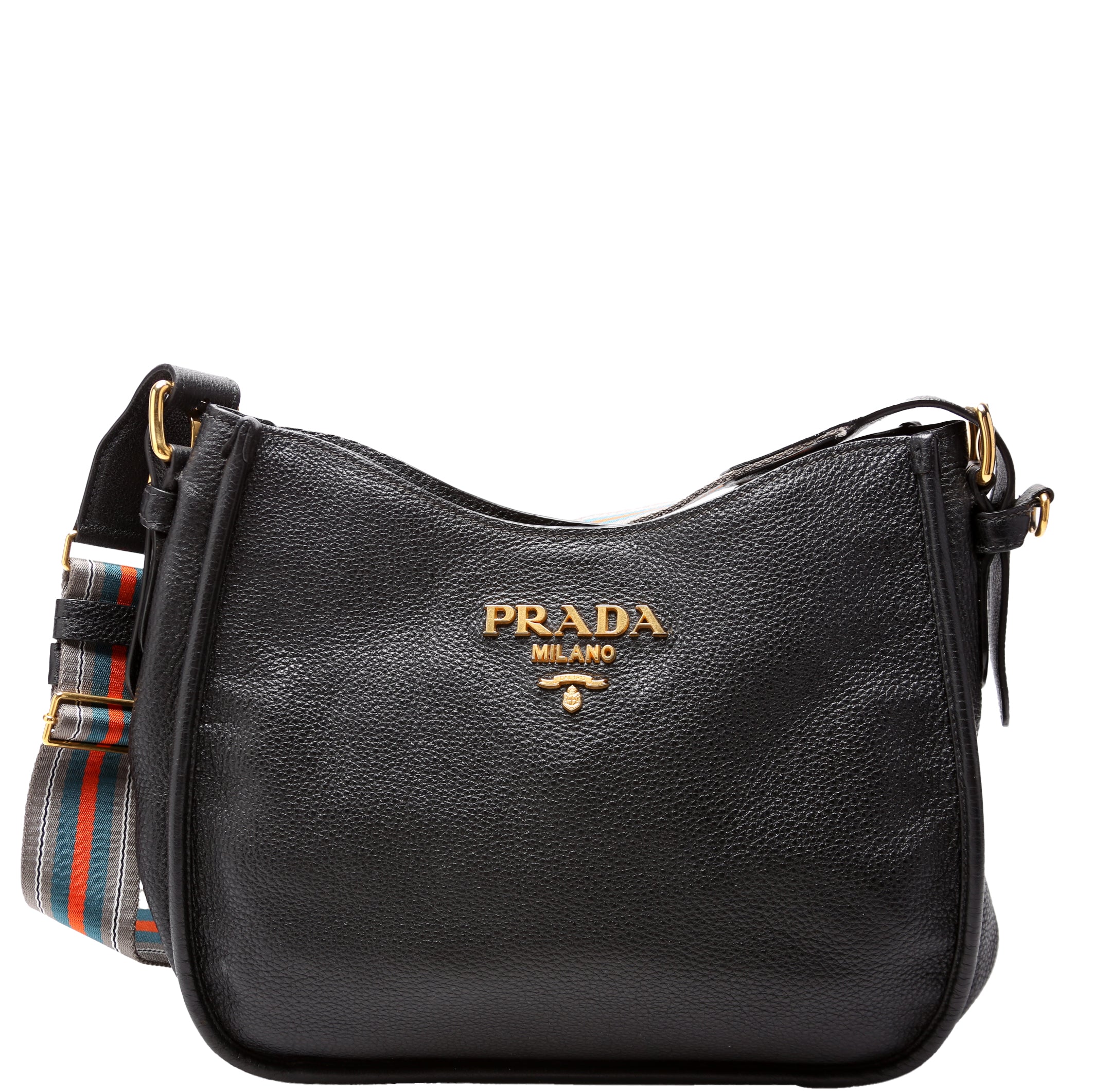 Vitello Daino Hobo Black