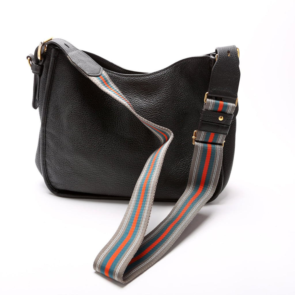 Vitello Daino Hobo Black
