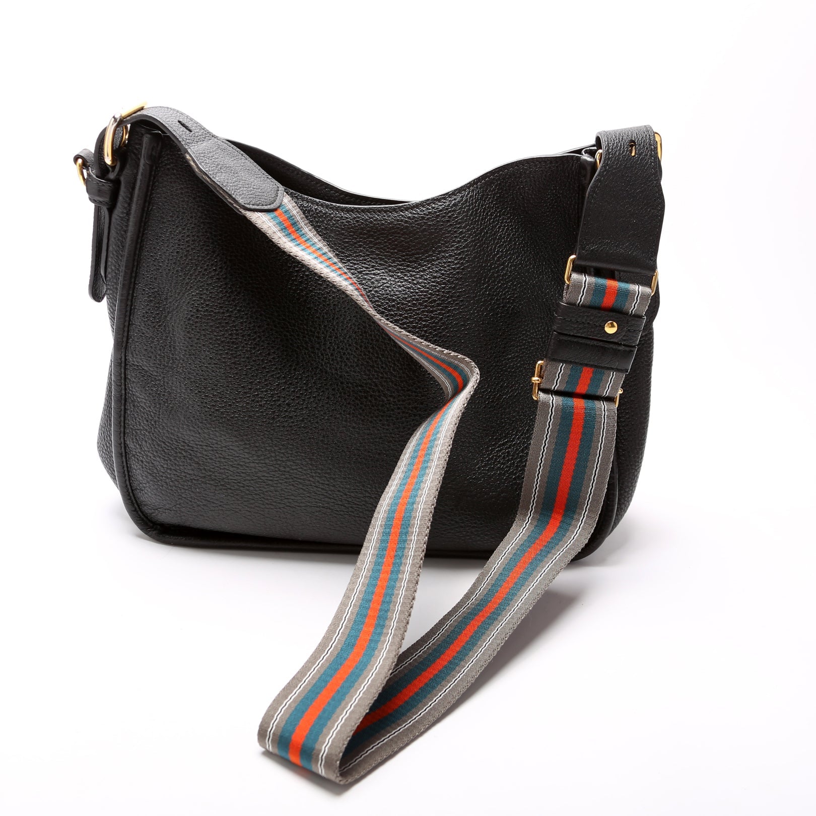 Vitello Daino Hobo Black