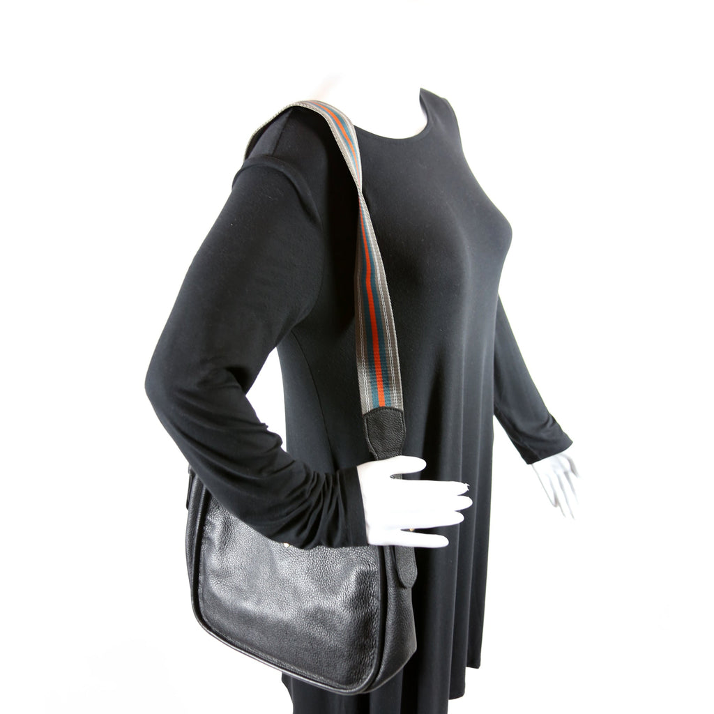 Vitello Daino Hobo Black