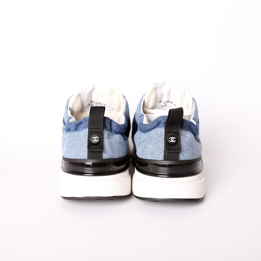 CC Logo Denim Sneakers Size 38