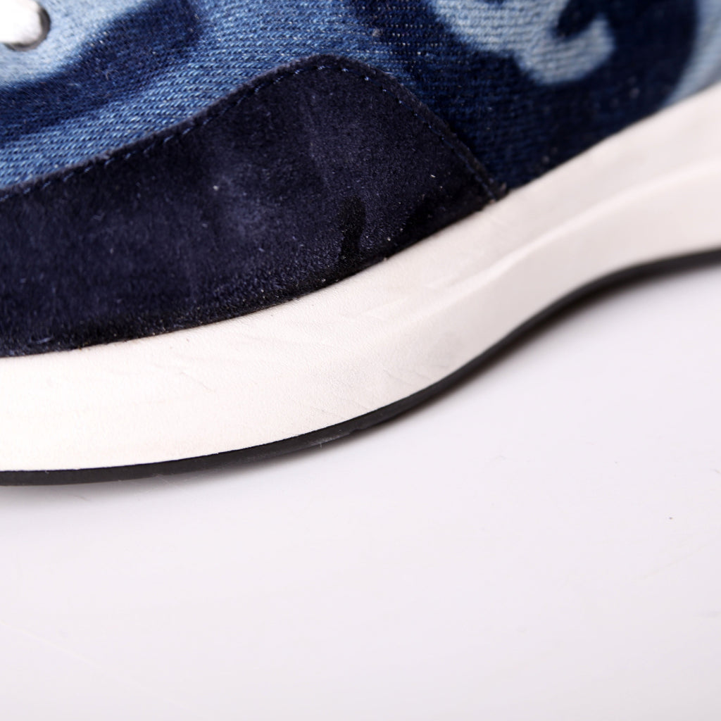 CC Logo Denim Sneakers Size 38