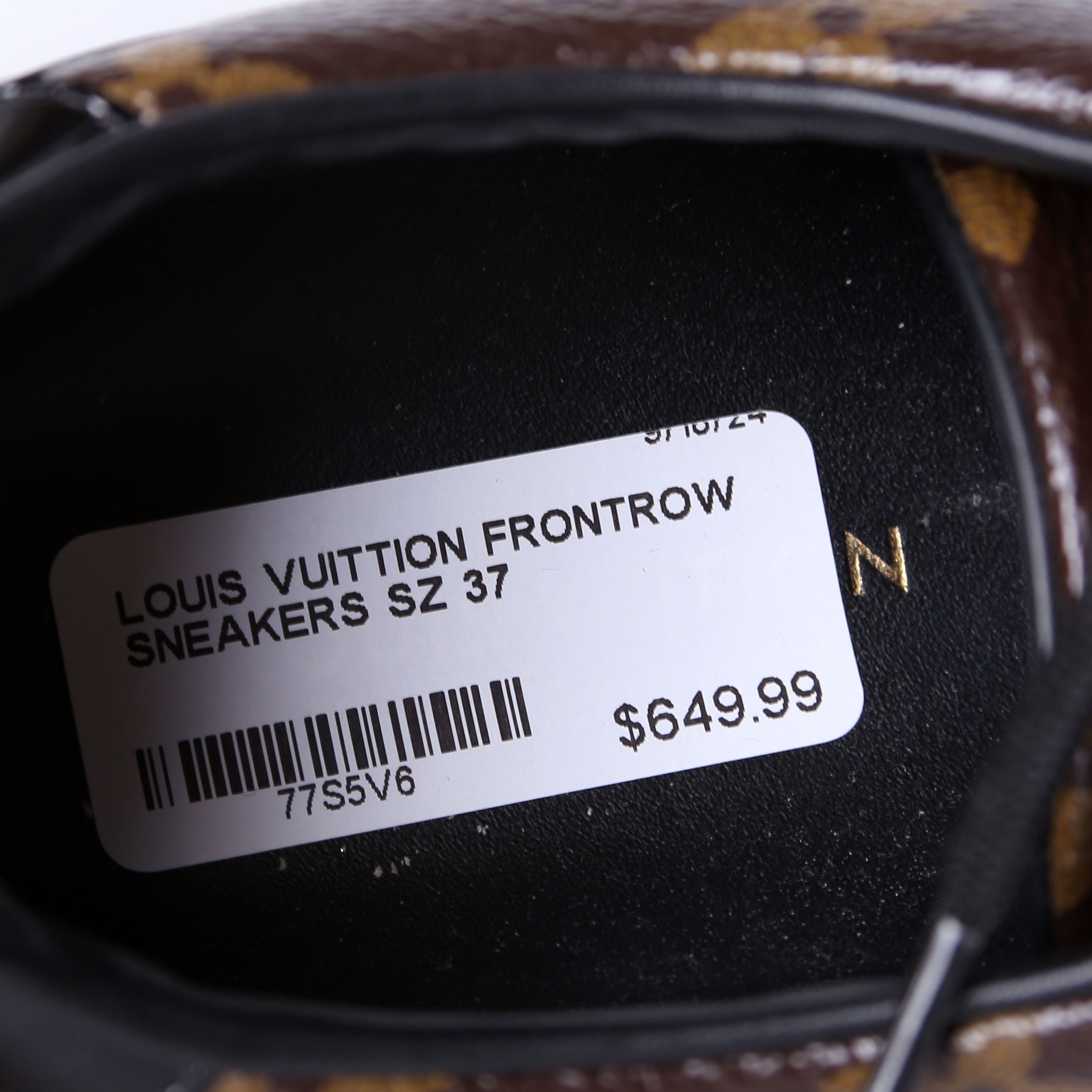Frontrow Sneakers Size 37