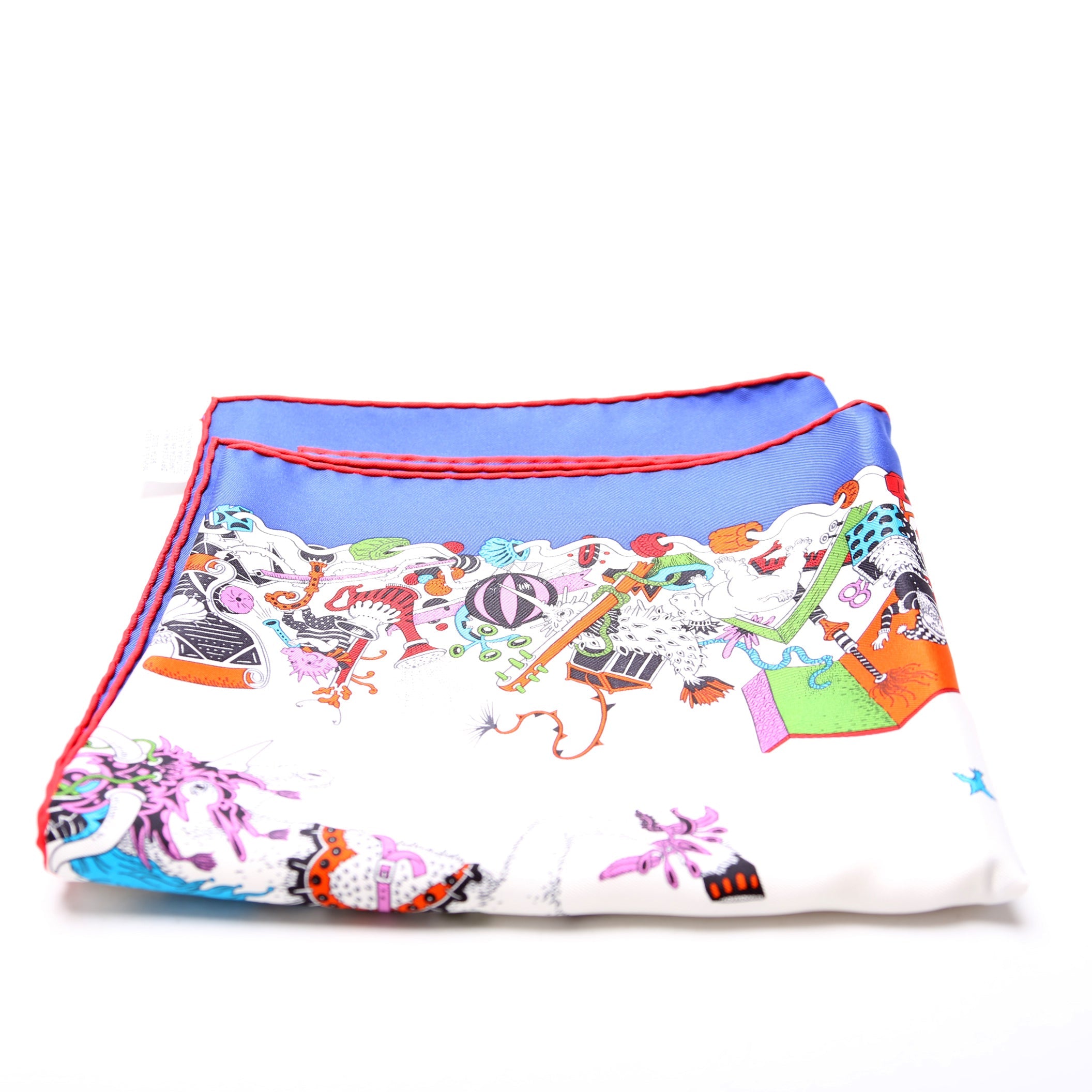 La Folle Parade Silk Scarf 90CM