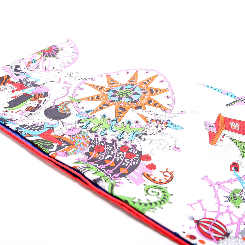 La Folle Parade Silk Scarf 90CM