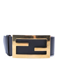 FF Buckle Wide Leather Belt 85/34