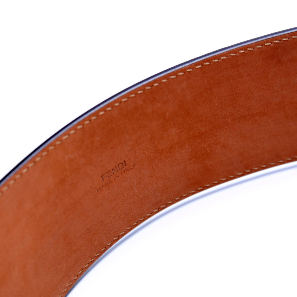 FF Buckle Wide Leather Belt 85/34