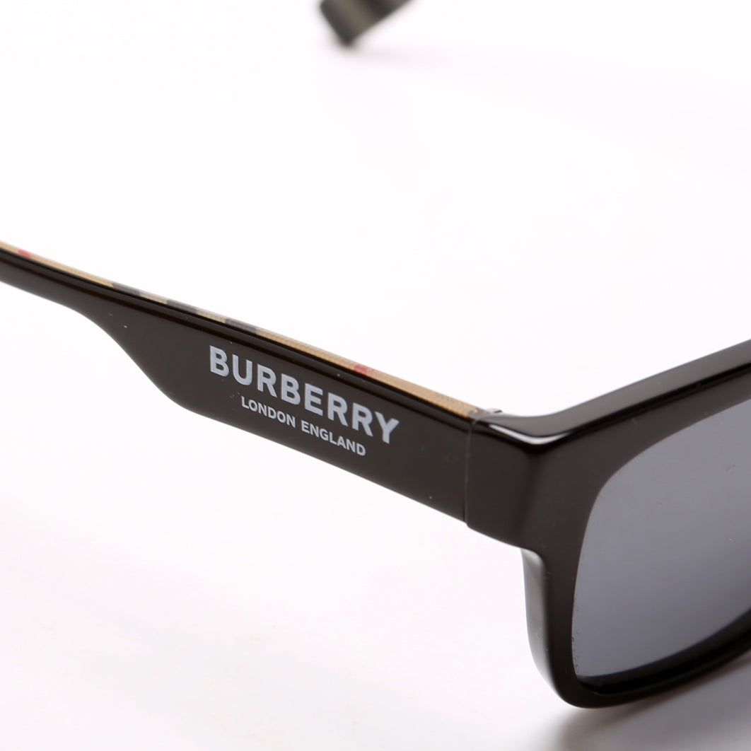 B4293 Check Rectangle Sunglasses