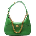 731817 Aphrodite Leather Small Shoulder Bag Green