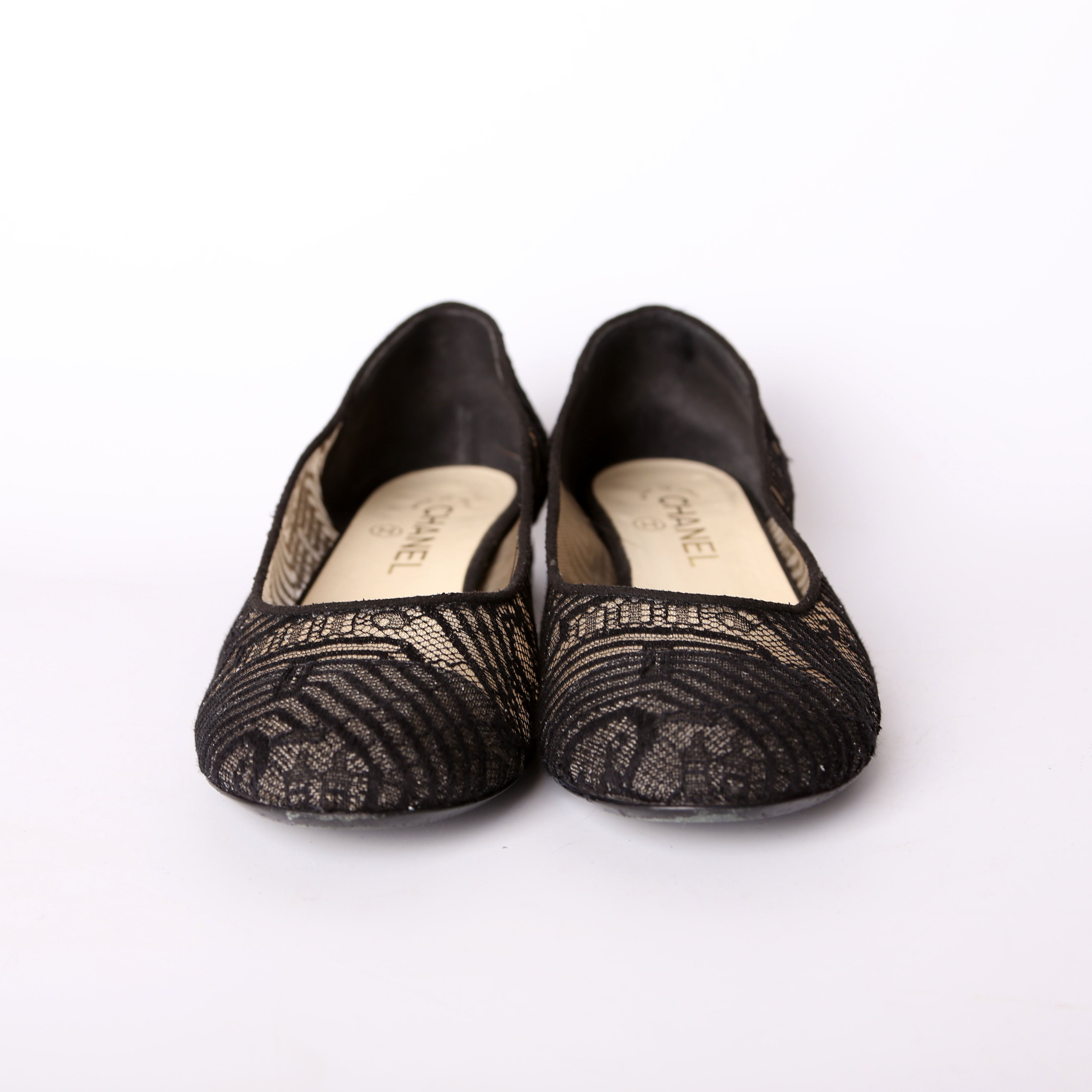 Lace Ballet Flats Size 39