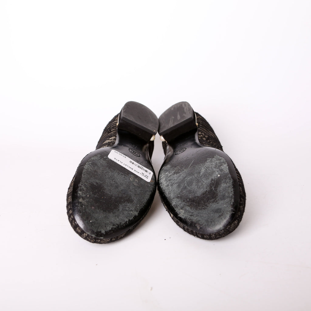 Lace Ballet Flats Size 39