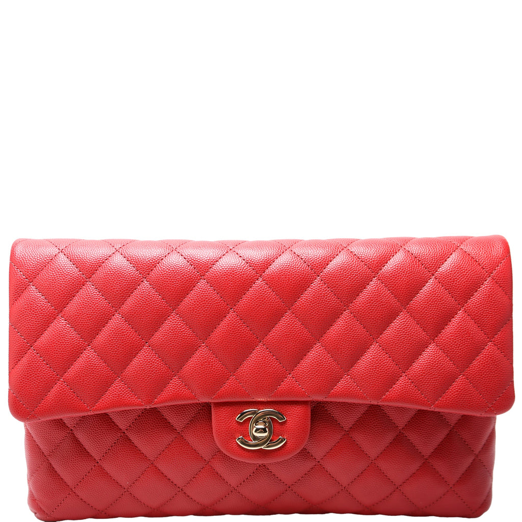 Classic Flap Clutch Caviar 28M