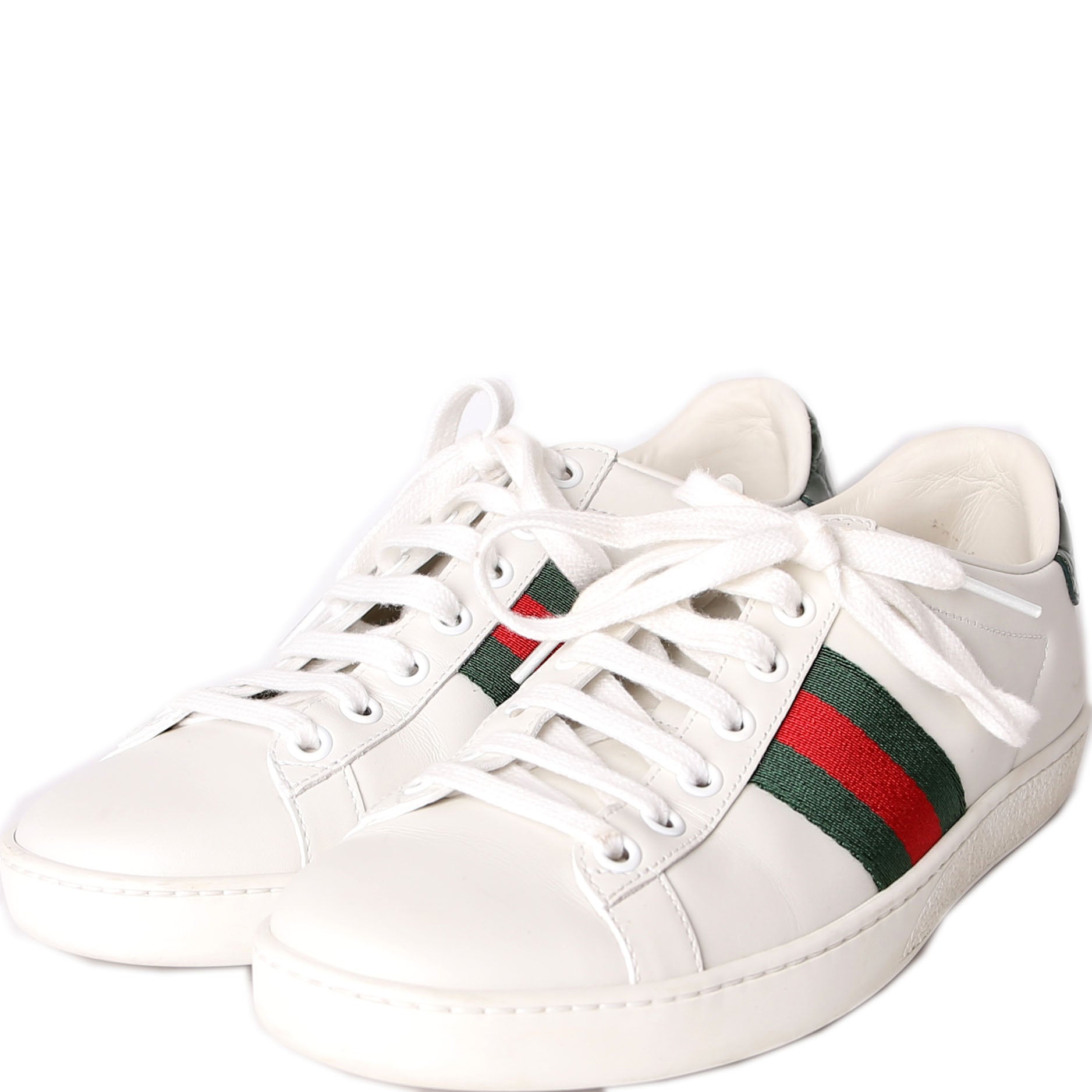 Gucci Ace Web Sneakers Size 37
