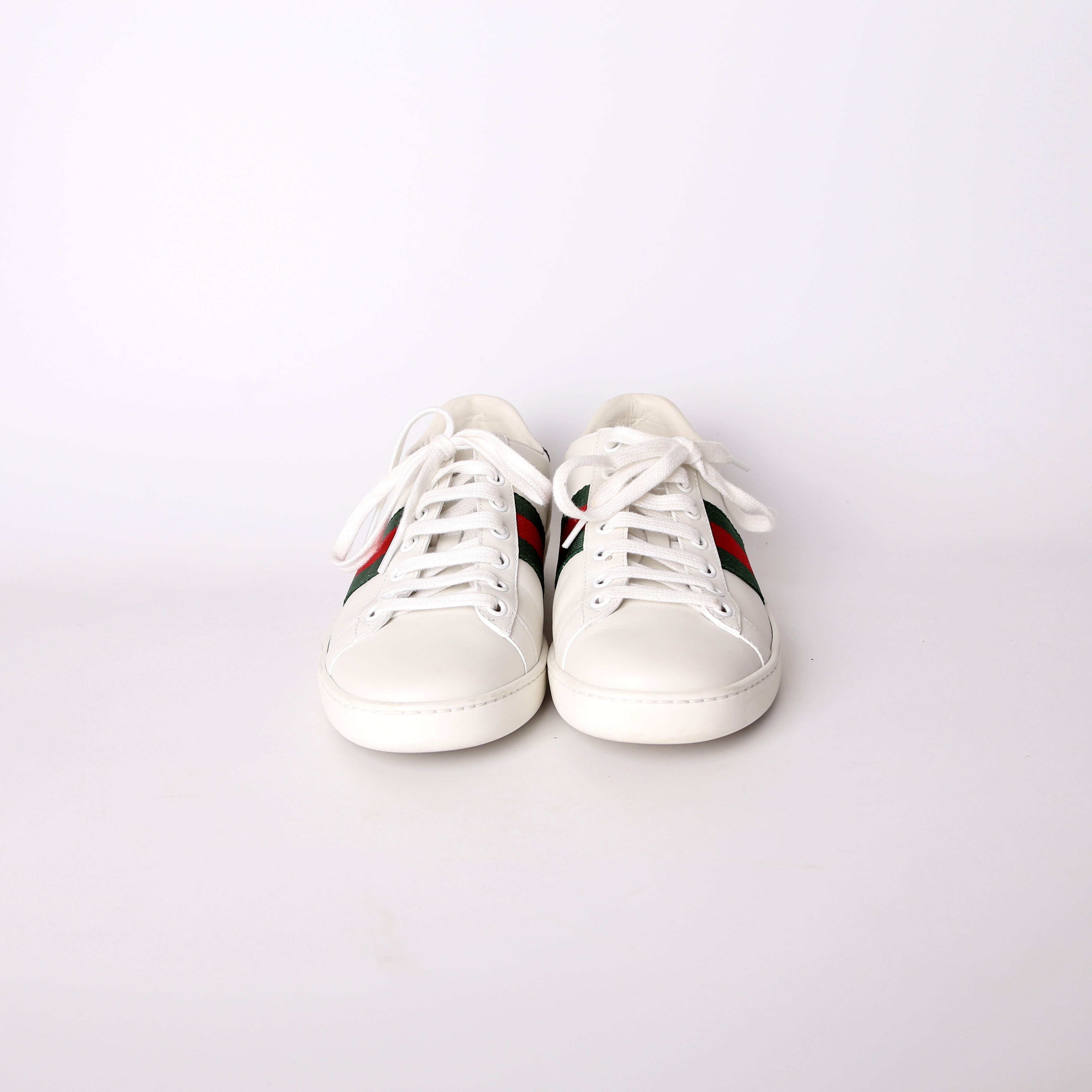 Gucci Ace Web Sneakers Size 37