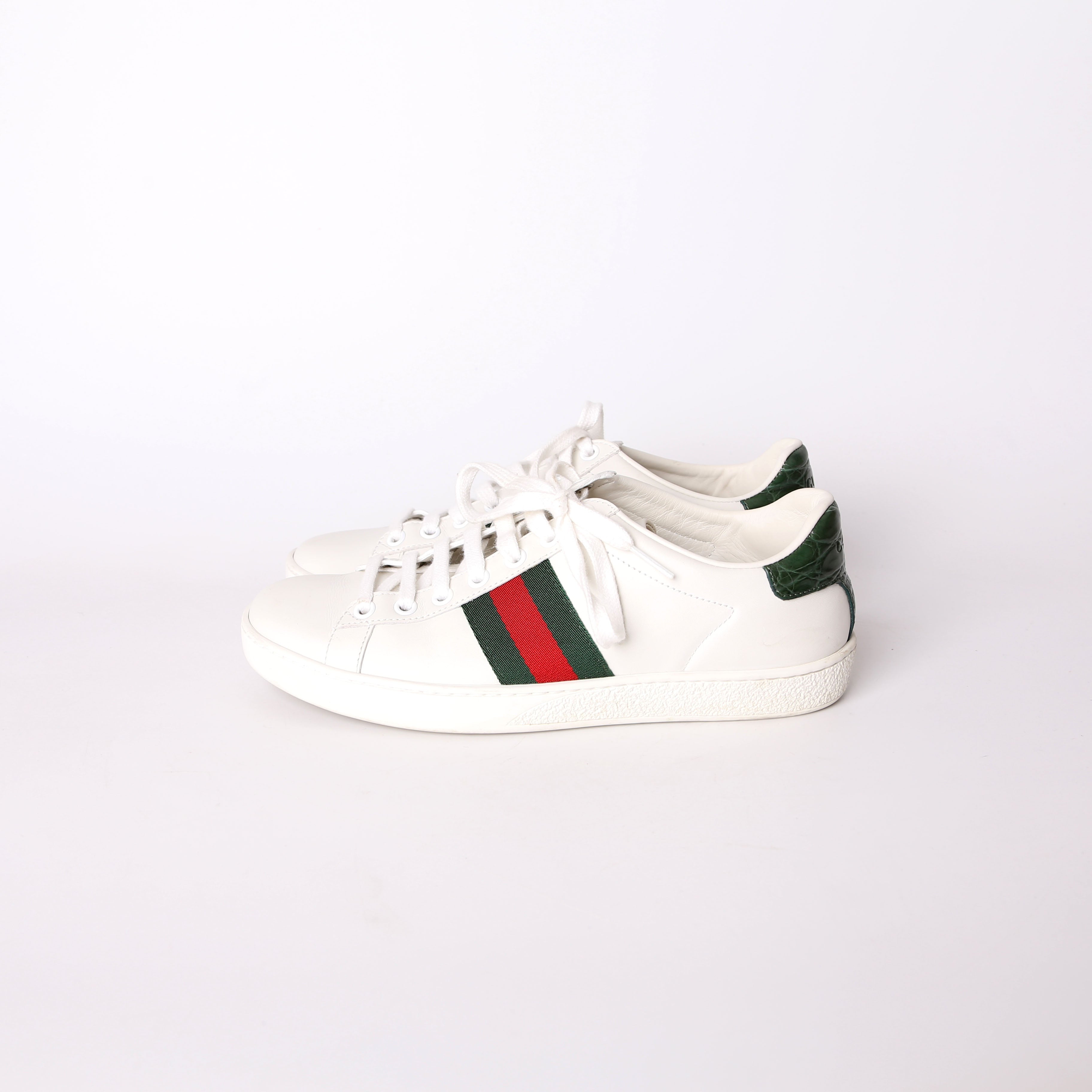 Gucci Ace Web Sneakers Size 37