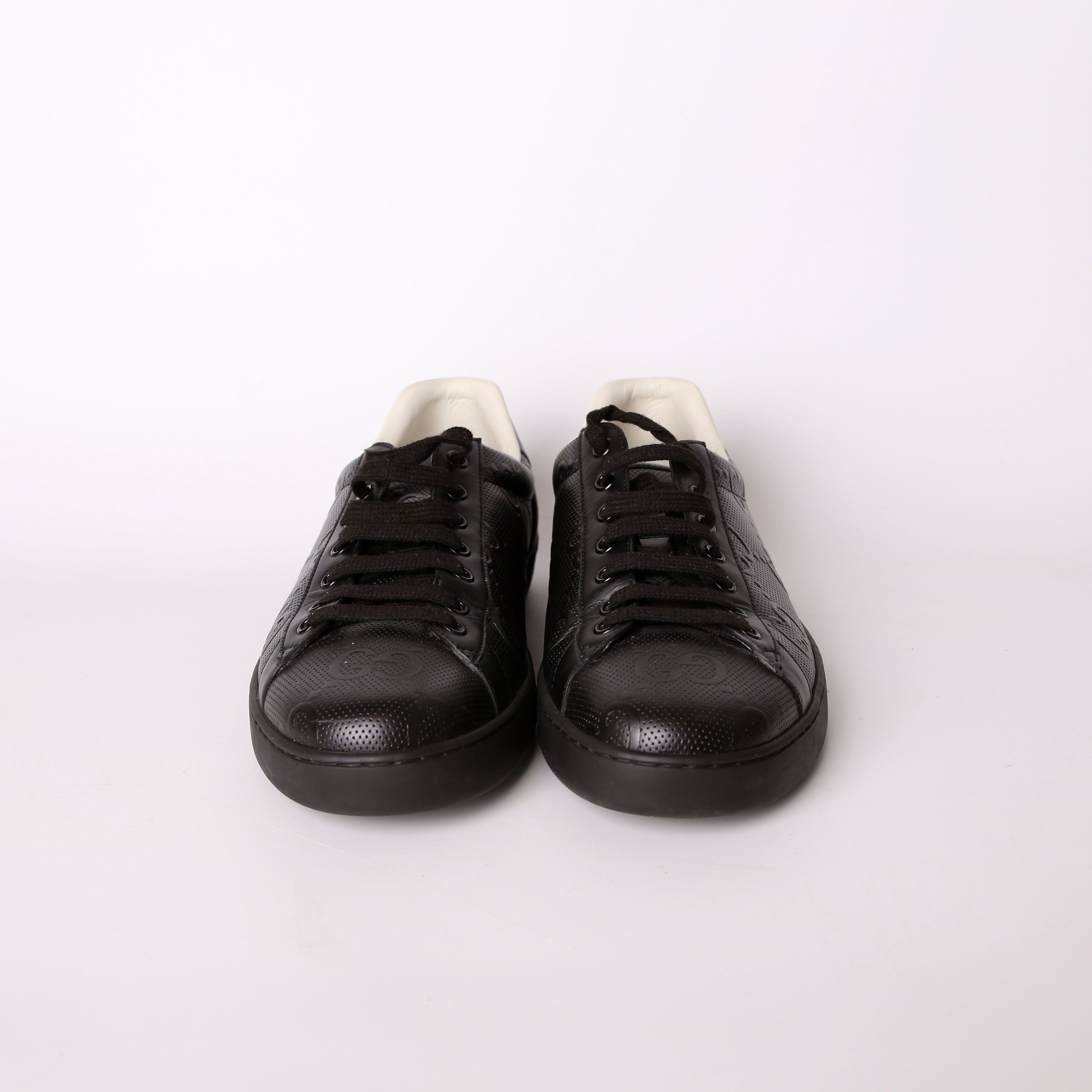 Gucci GG Tennis Embossed Sneakers Size 42