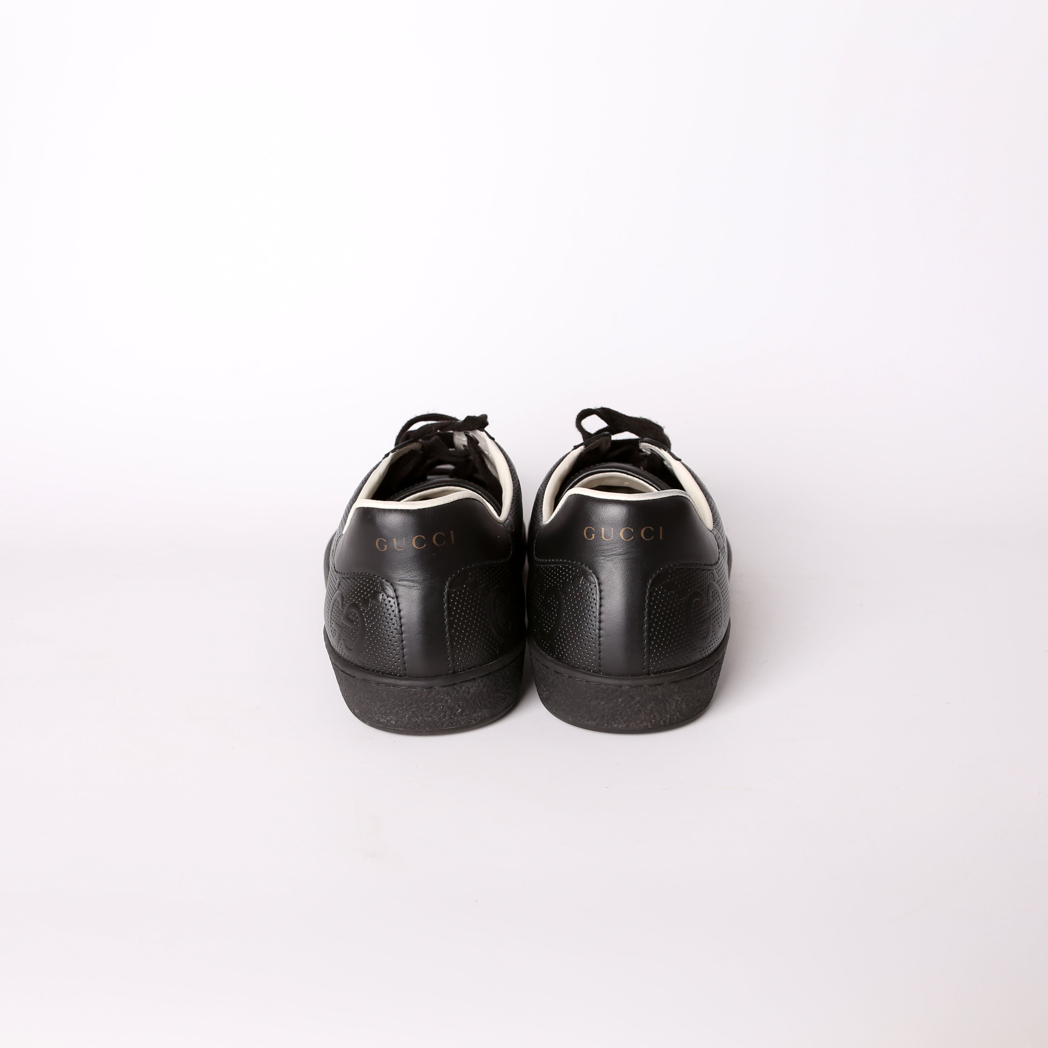 Gucci GG Tennis Embossed Sneakers Size 42