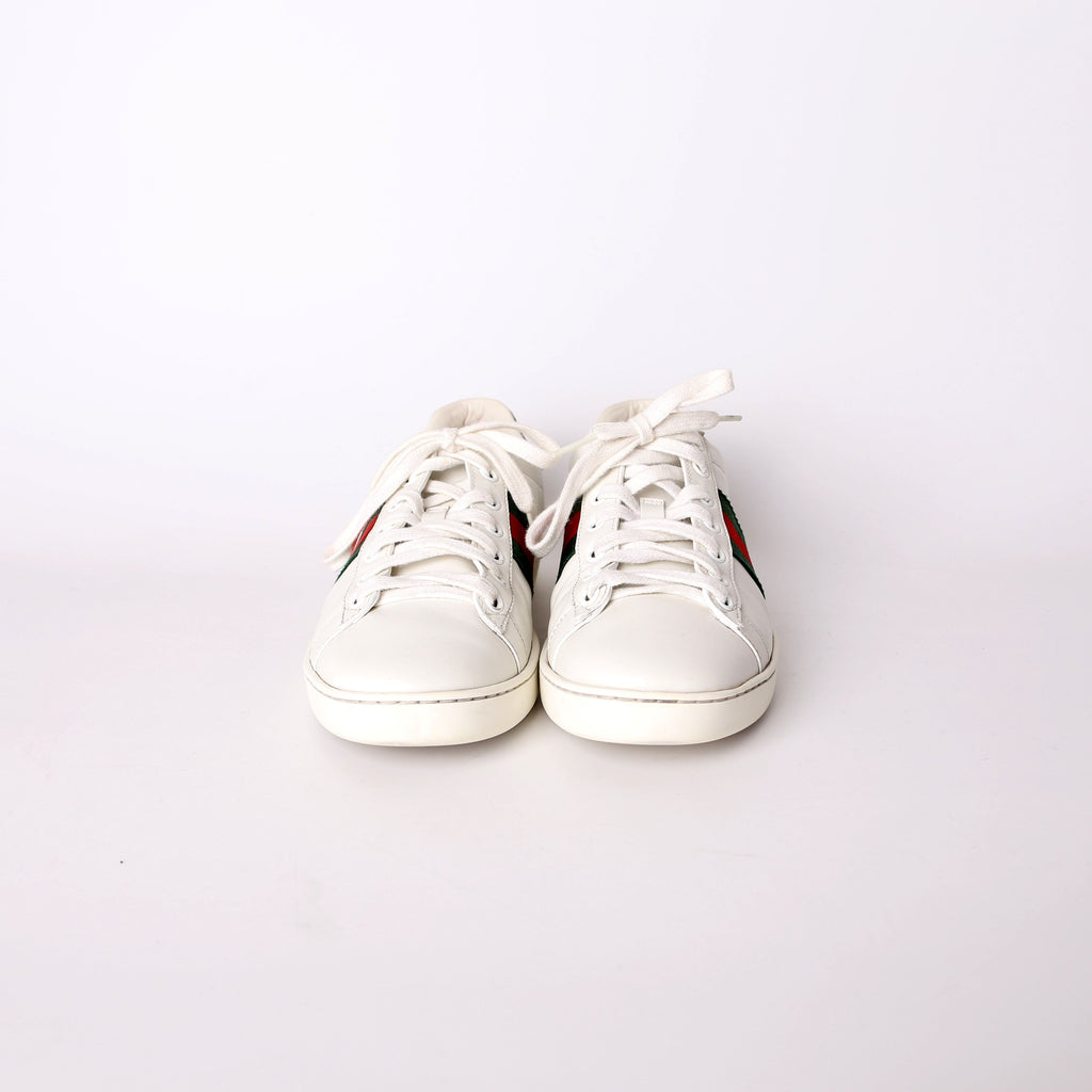Gucci Ace Web Sneakers Size 36.5