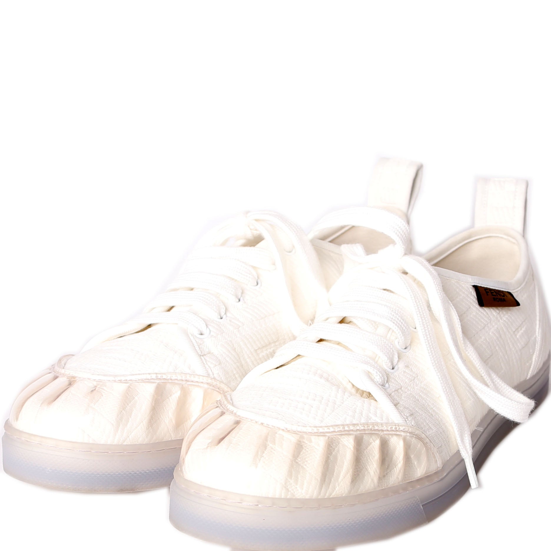 Fendi FF Promenade Low-Top Sneakers Size 39