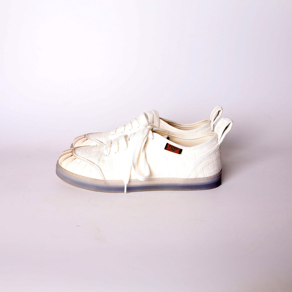 Fendi FF Promenade Low-Top Sneakers Size 39