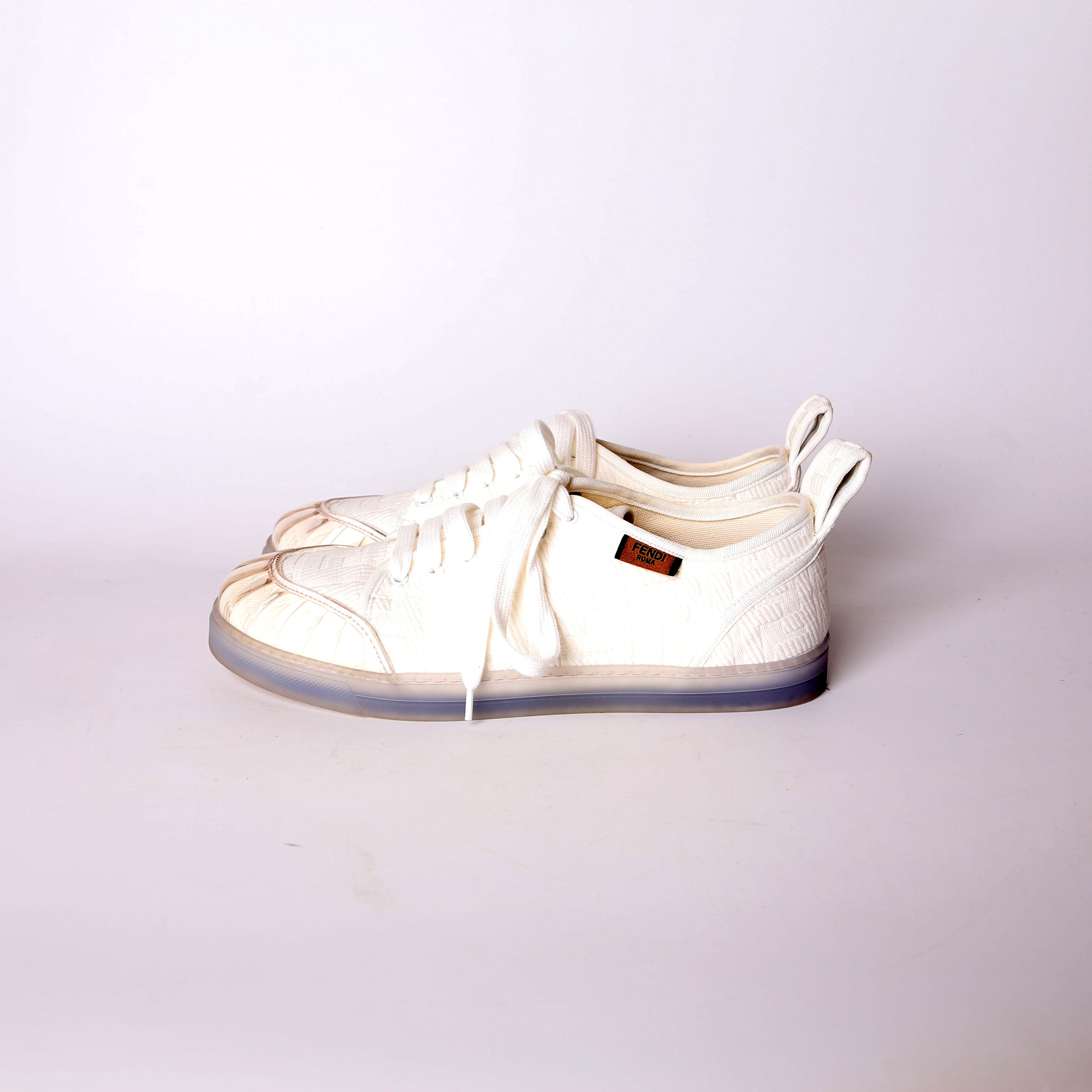 Fendi FF Promenade Low-Top Sneakers Size 39