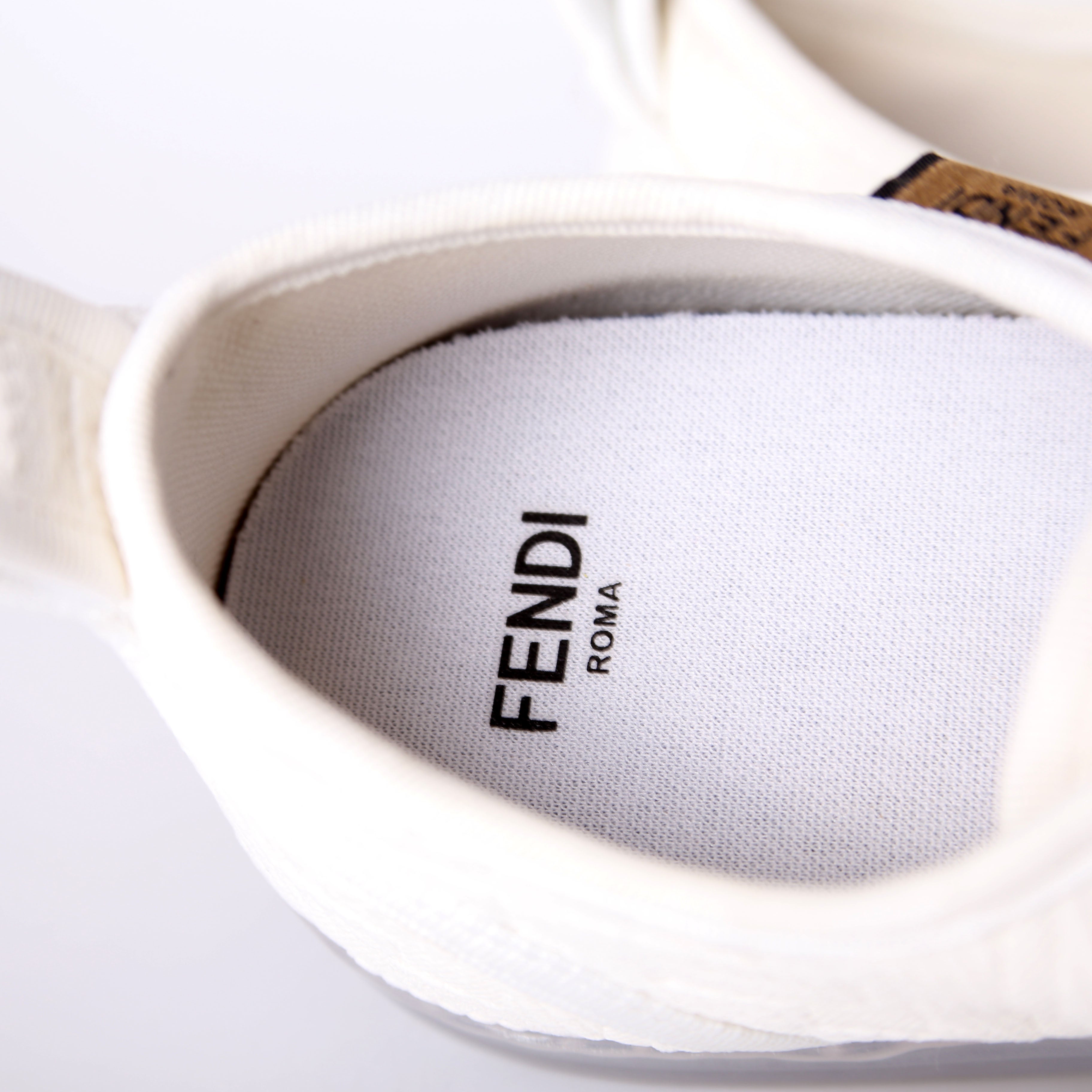 Fendi FF Promenade Low-Top Sneakers Size 39
