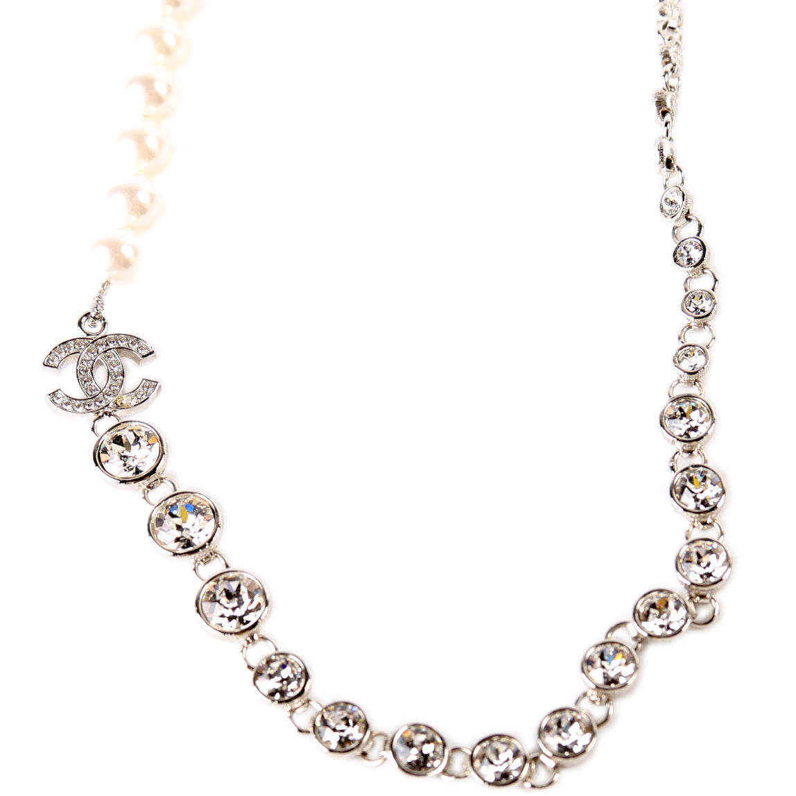 Pearly CC Crystal Choker