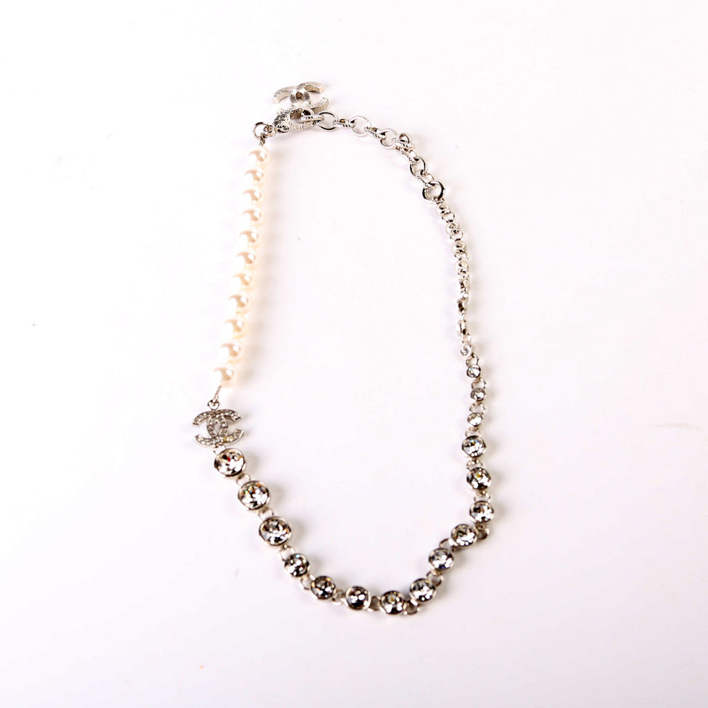 Pearly CC Crystal Choker