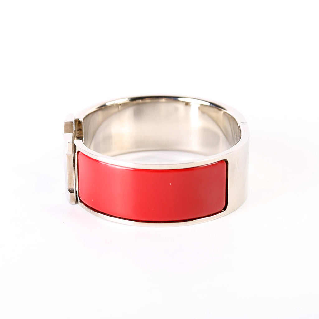 Clic Clac Wide PM Bracelet Red