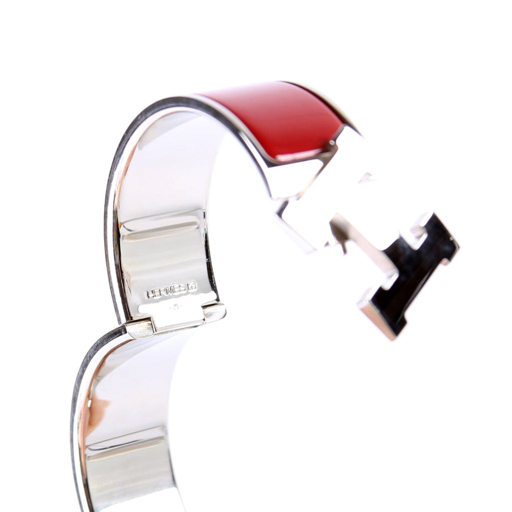 Clic Clac Wide PM Bracelet Red