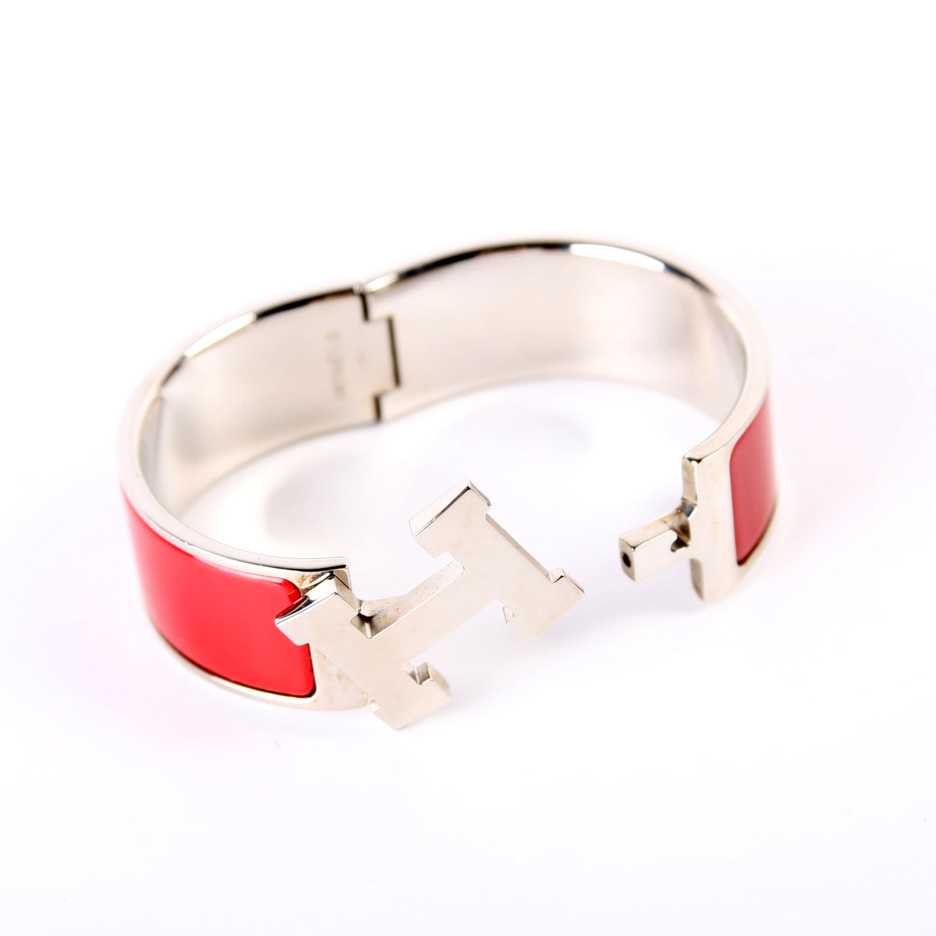 Clic Clac Wide PM Bracelet Red
