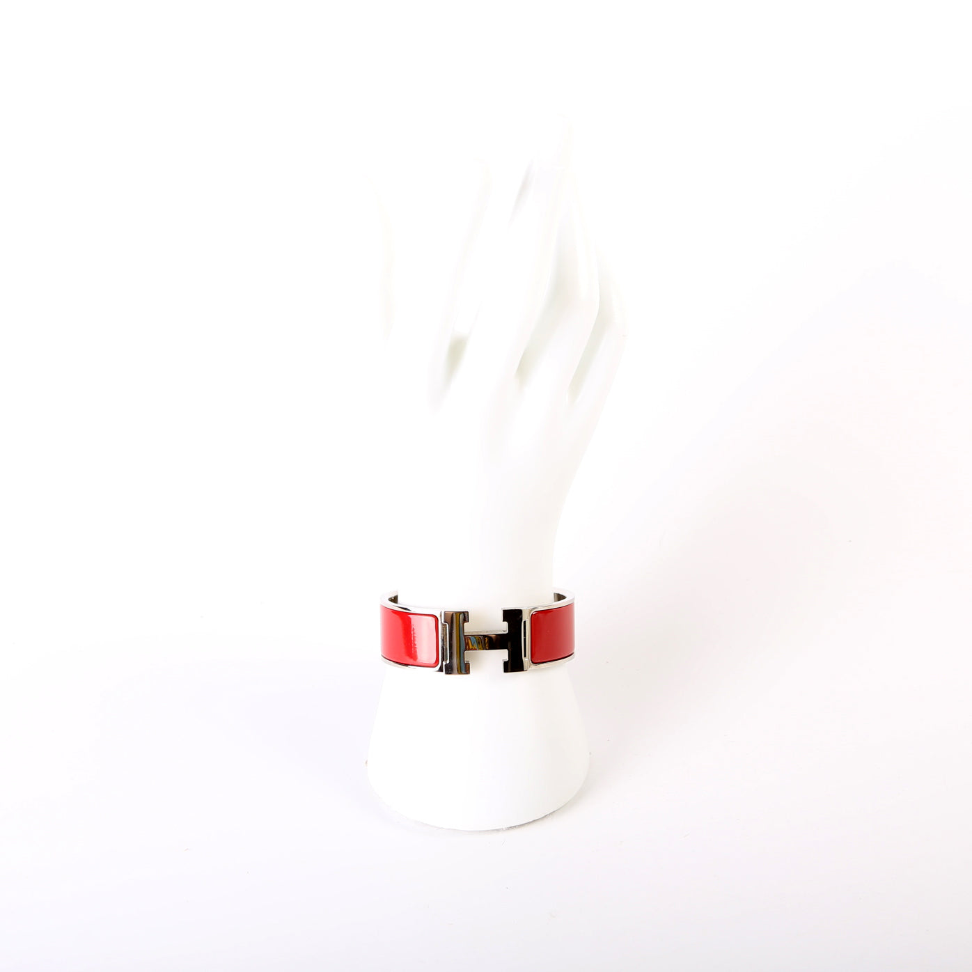 Clic Clac Wide PM Bracelet Red