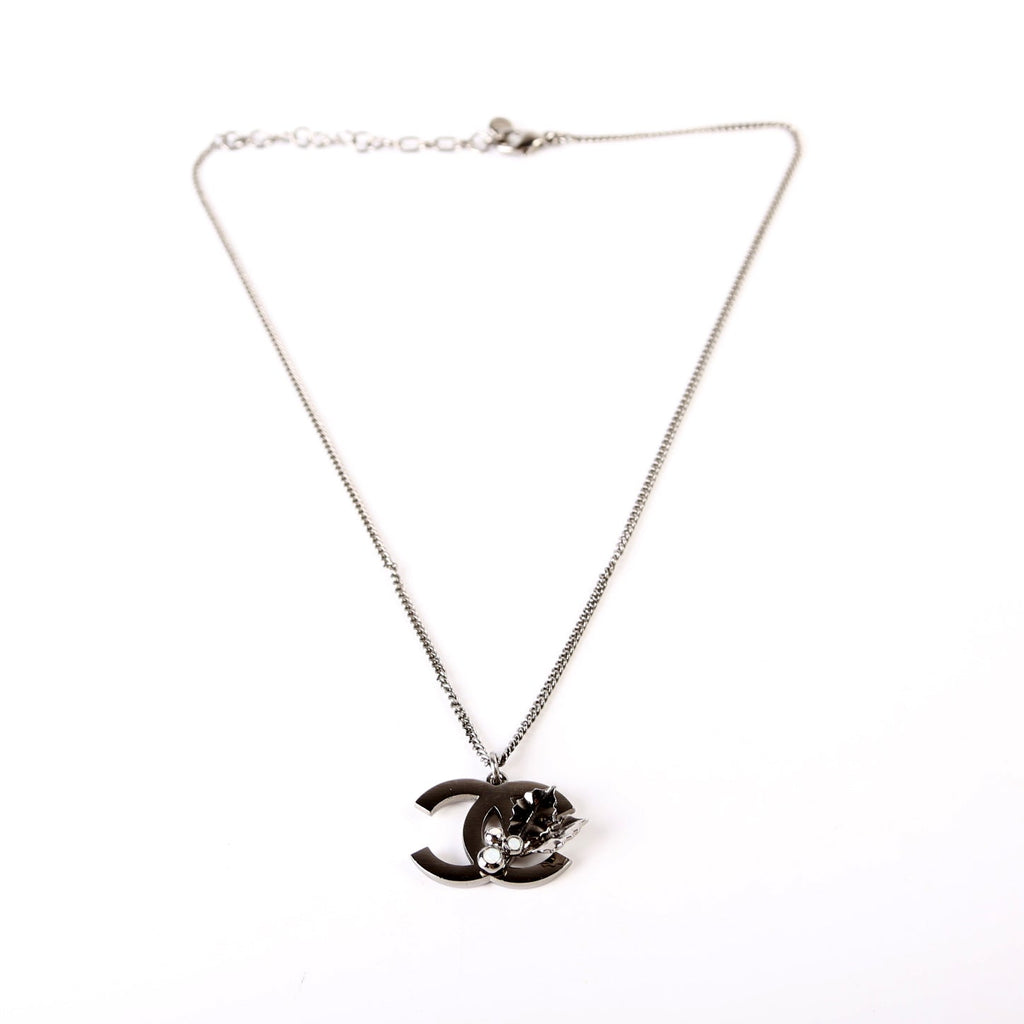 CC Holly Ruthenium Pendant Necklace