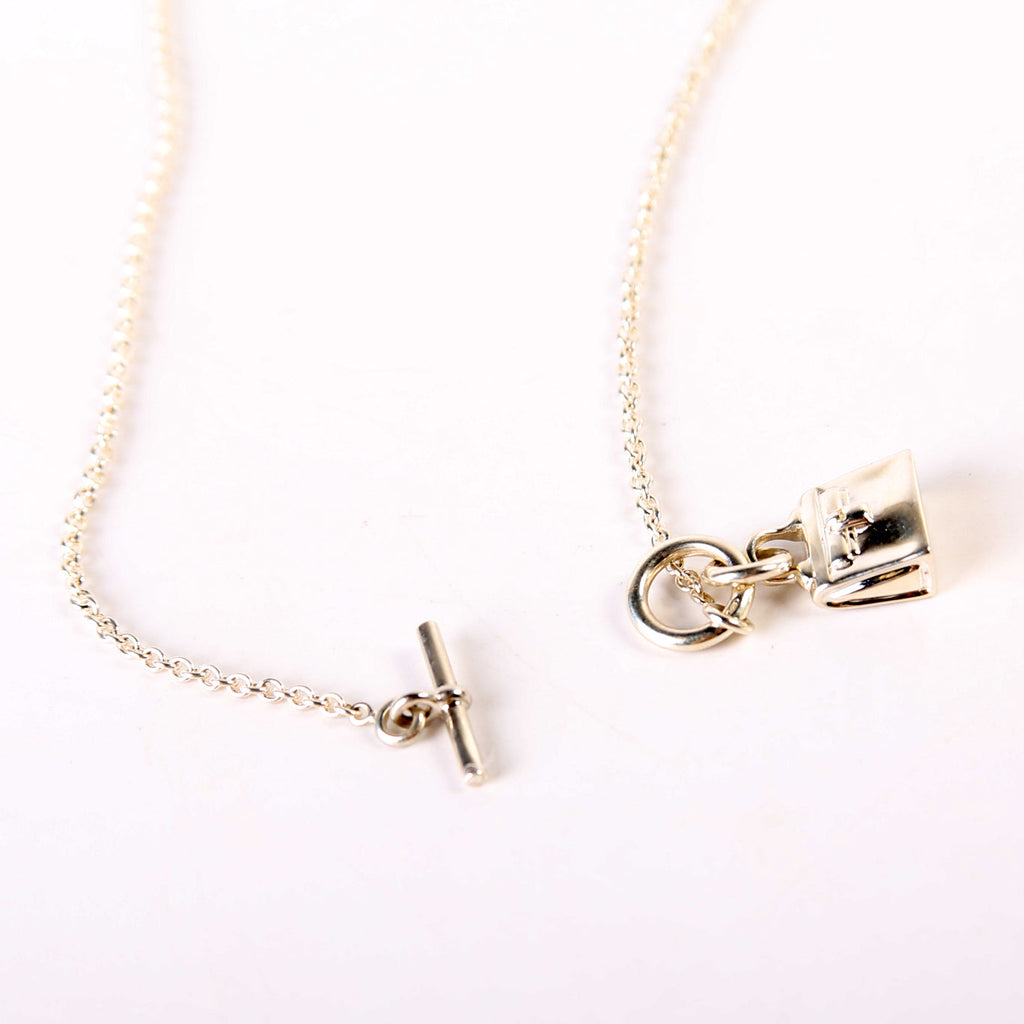 Hermes Amulettes Kelly Pendant Necklace 925