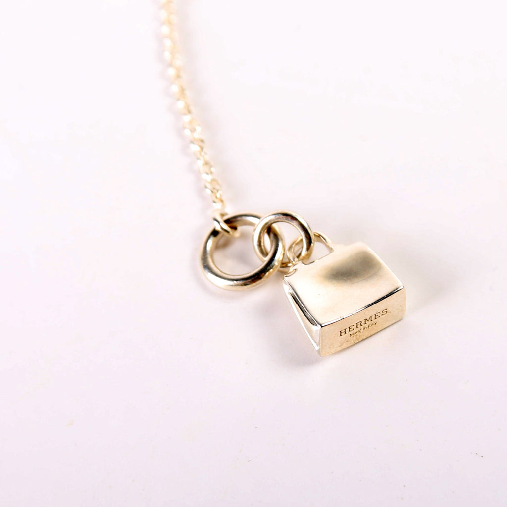 Hermes Amulettes Kelly Pendant Necklace 925