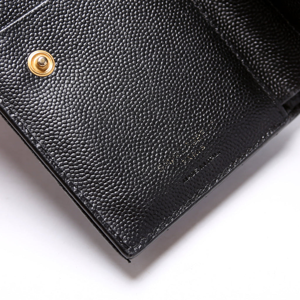 575974 Cassandre Fragments Zipped Bi-Fold Wallet