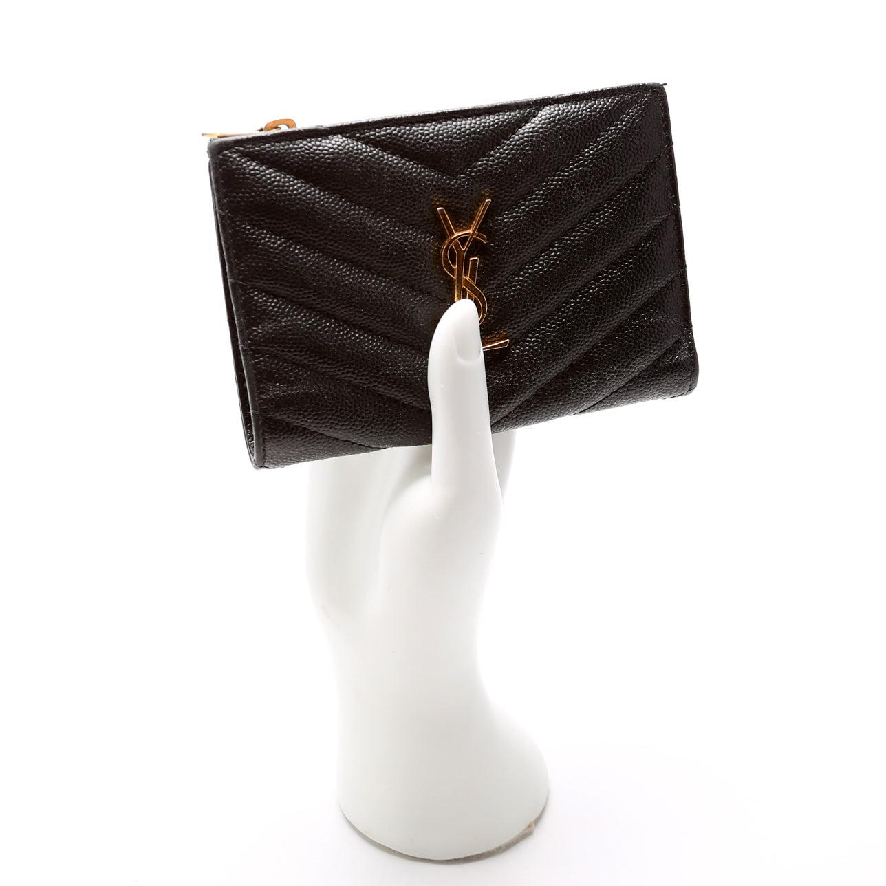 575974 Cassandre Fragments Zipped Bi-Fold Wallet