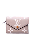 Victorine Wallet Bicolor Empreinte