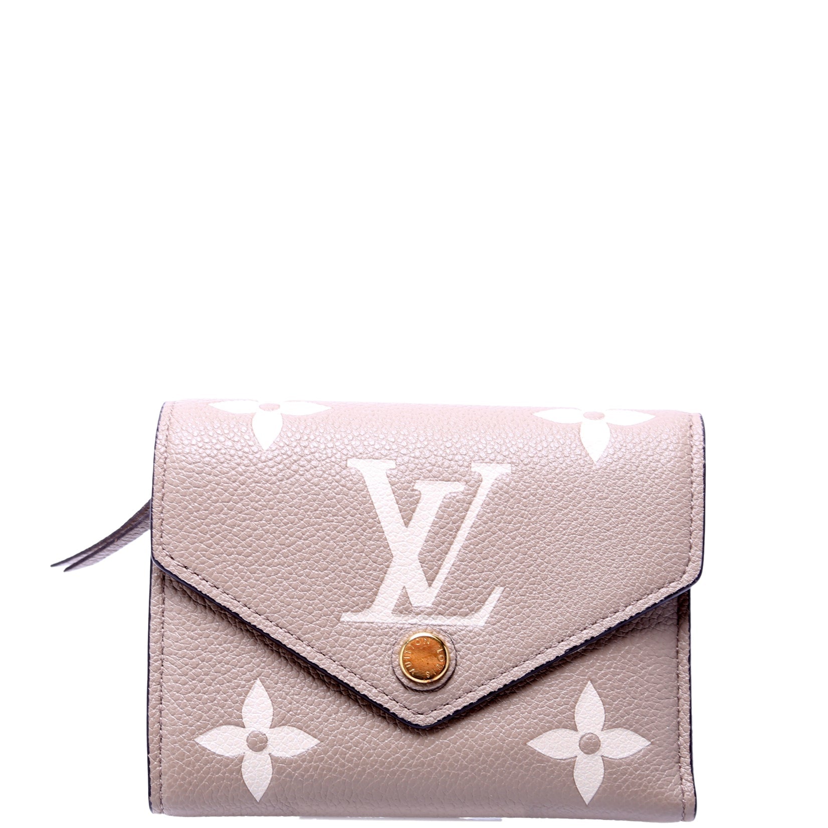 Victorine Wallet Bicolor Empreinte