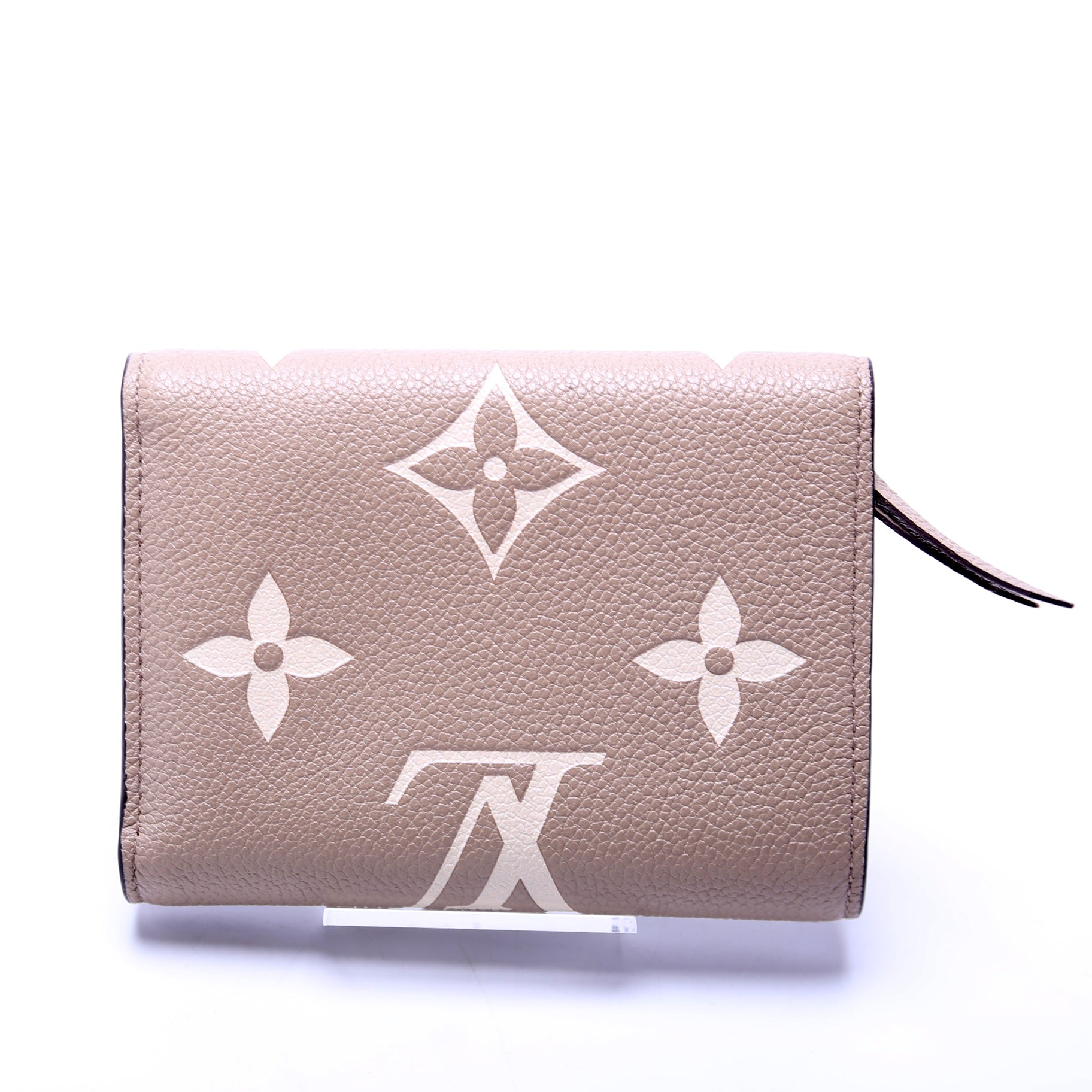Victorine Wallet Bicolor Empreinte