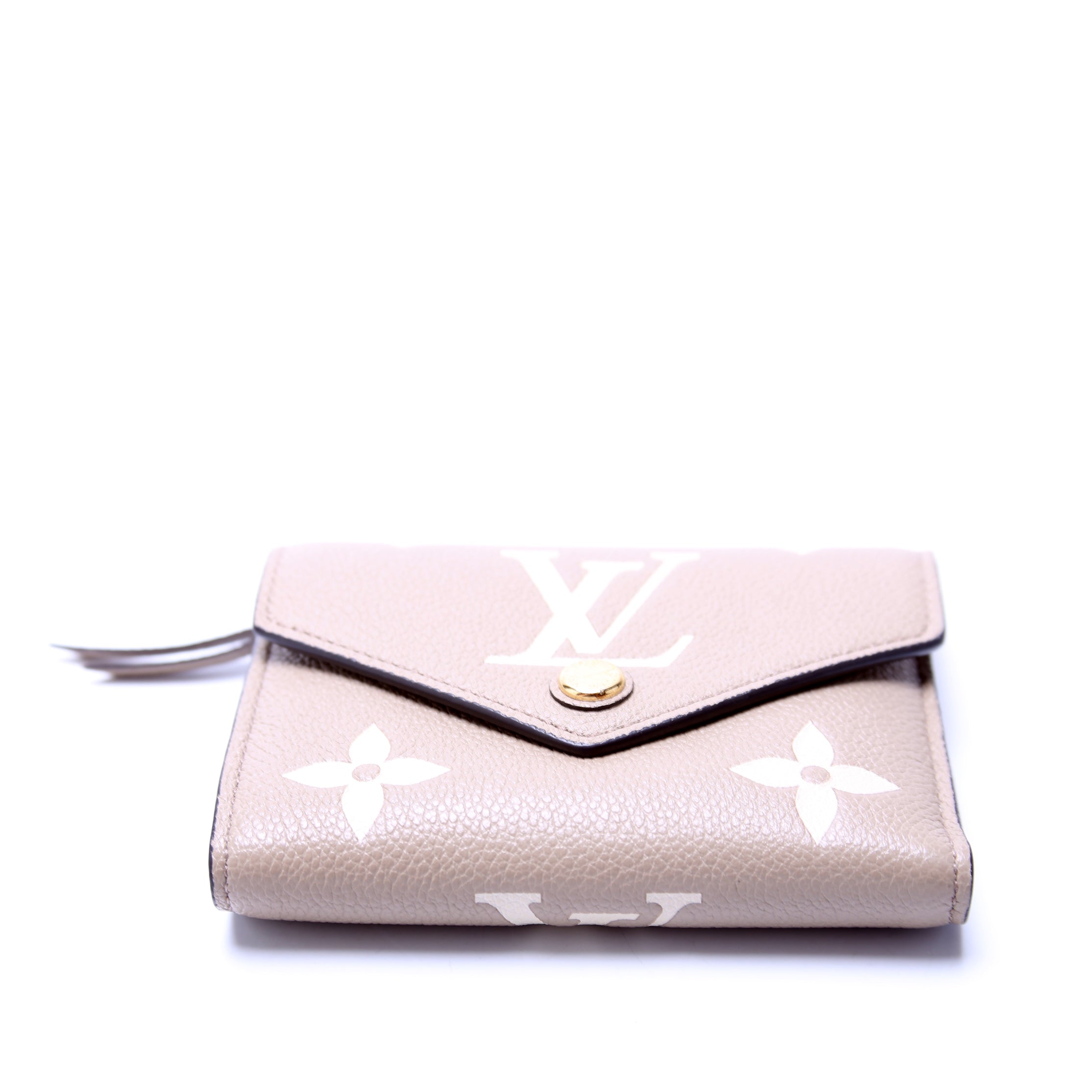 Victorine Wallet Bicolor Empreinte