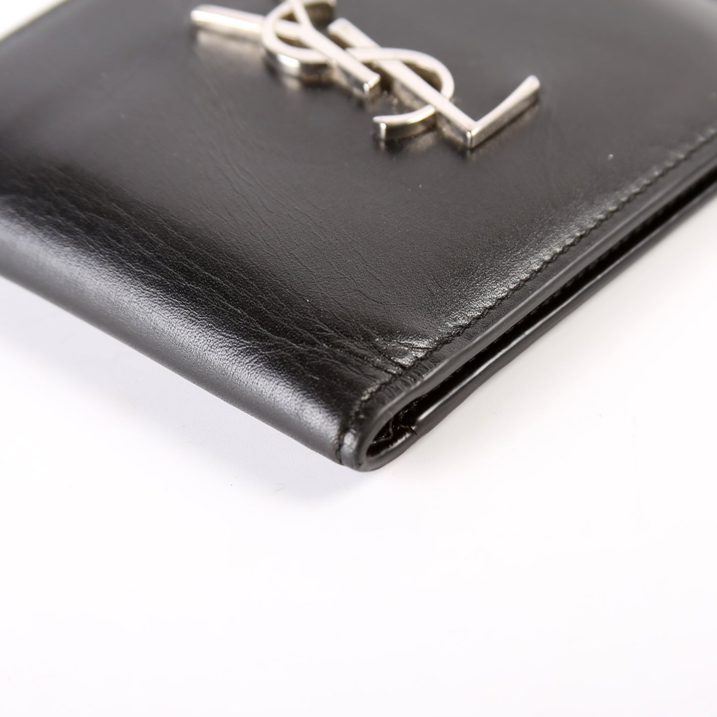 453276 Cassandre E/W Wallet Calfskin Black