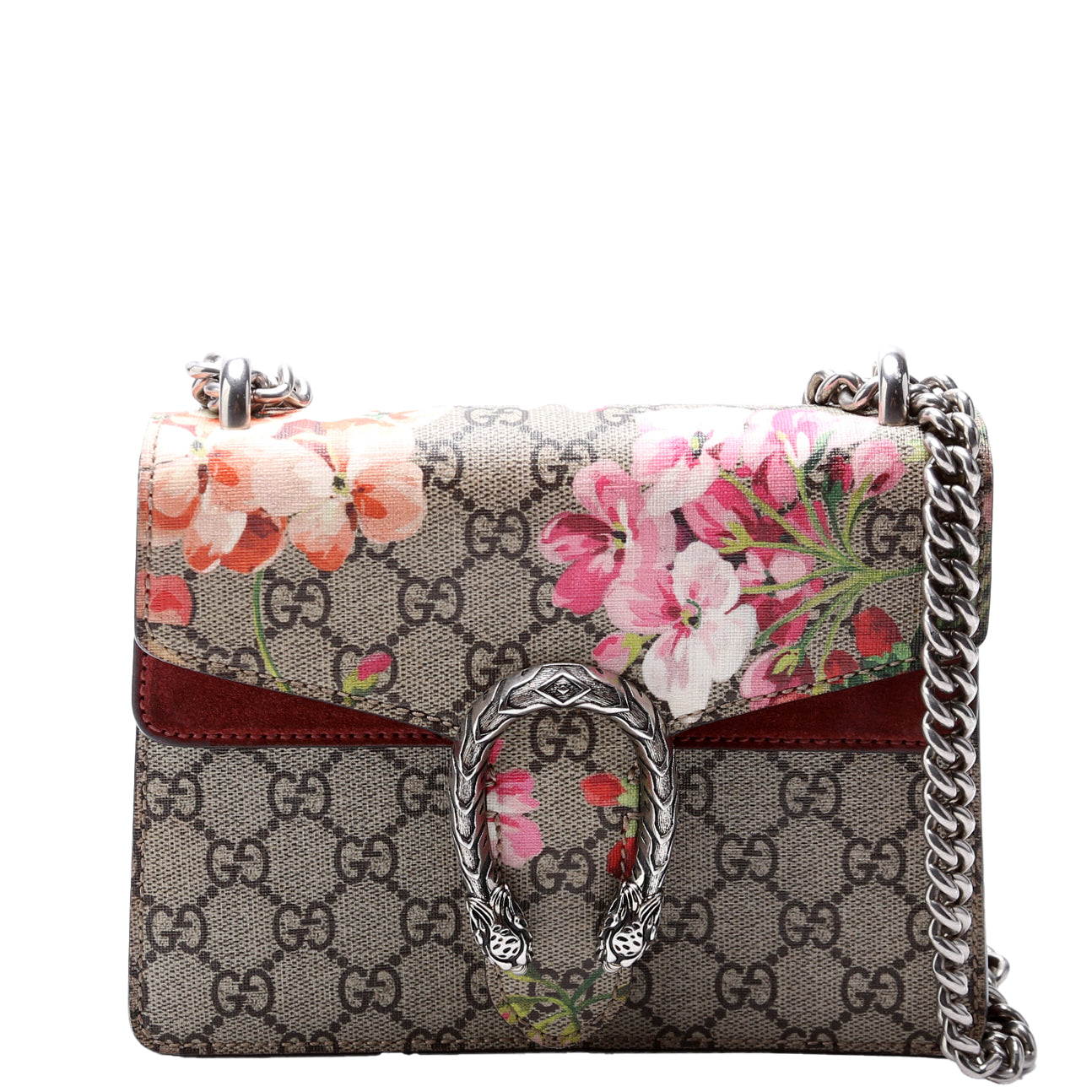 Dionysus GG Blooms Shoulder Mini 421970 Pink