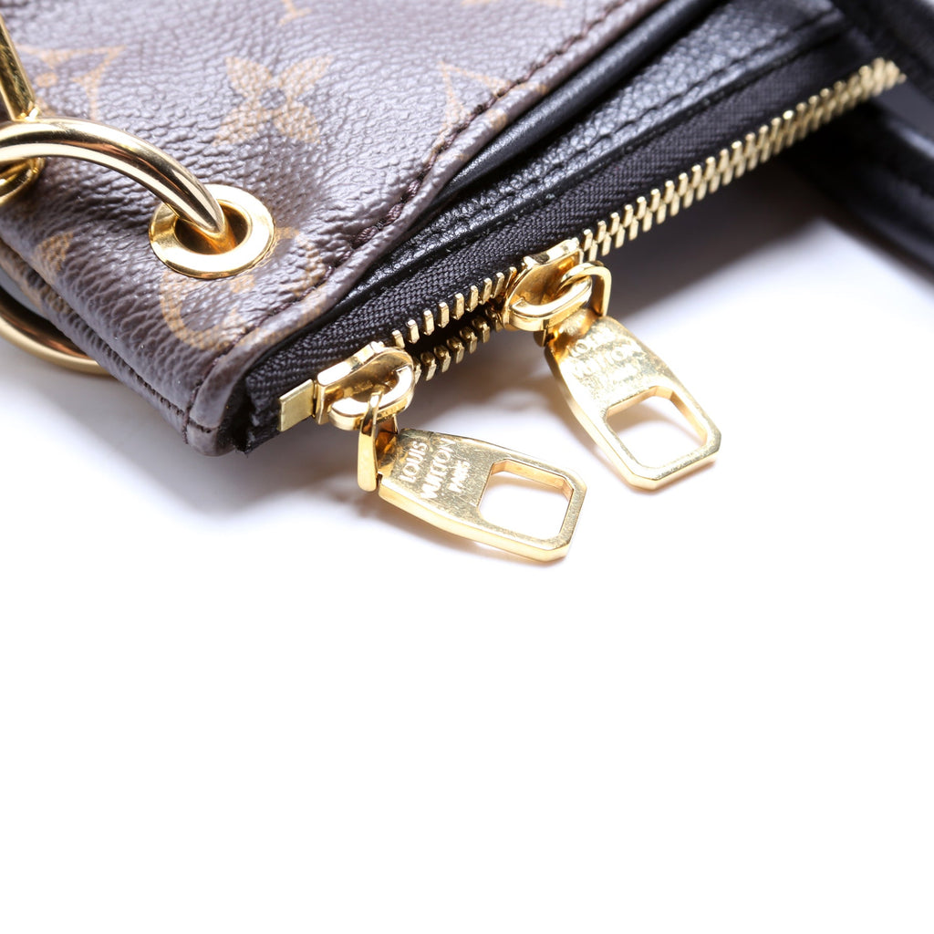 Pallas Tote Monogram Leather Side