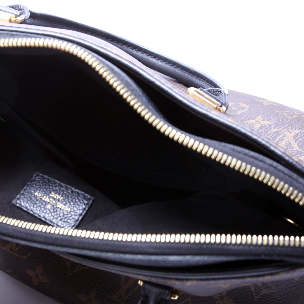 Pallas Tote Monogram Leather Side